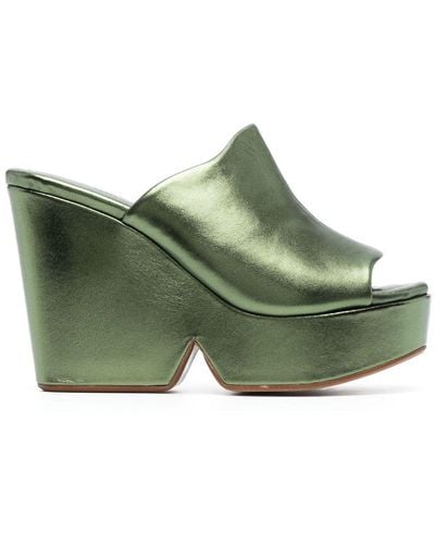 Robert Clergerie Platform Sandals - Green