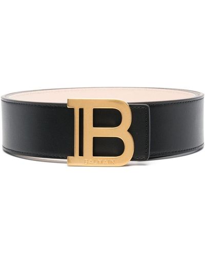 Balmain B-Belt 4Cm - Black