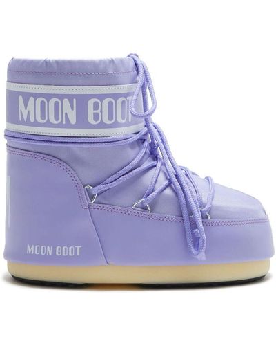 Moon Boot Icon Low Apres Ski Boots - Purple