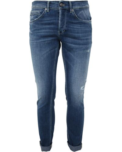 Dondup Skinny Cotton Jeans - Blue