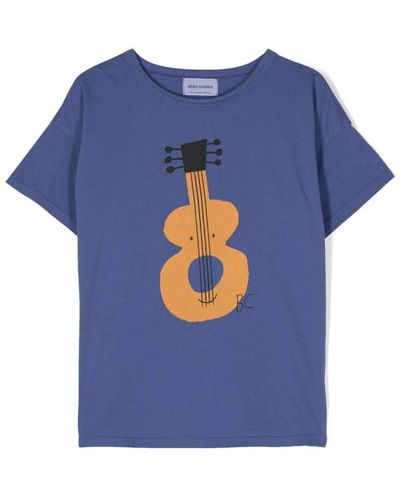 Bobo Choses Acoustic T-Shirt T-Shirt - Blue