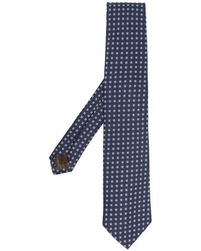 Church's Silk Ties: Fmt 8 - Blue