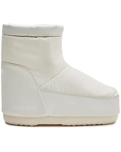 Moon Boot Icon Low In Gomma - White