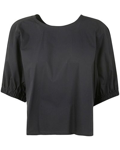 Emporio Armani Short Sleeves Shirt - Black