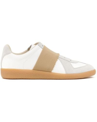 Maison Margiela Replica Elastic Band Trainers Shoes - White