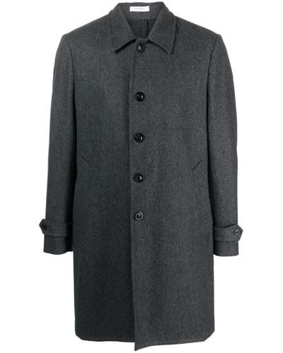 Boglioli Single-breasted Wool Coat - Grey