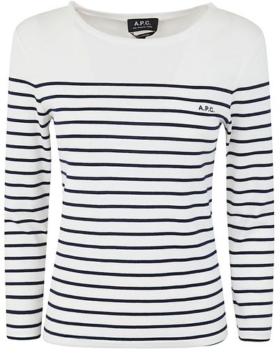 A.P.C. Thelma Top Clothing - White