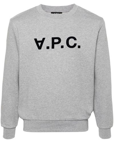 A.P.C. Standard Big Vpc Jumper - Grey