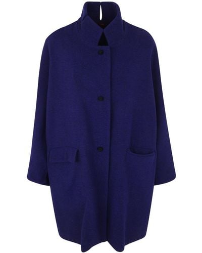 Daniela Gregis Papavero Coat - Blue