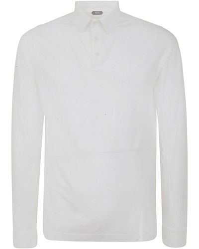 Zanone Polo Basic Pullover - White