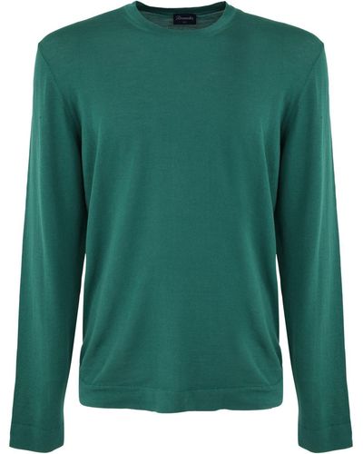 Drumohr Cotton T-shirt - Green