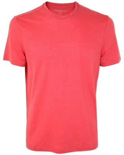 Majestic Linen T-shirt - Pink