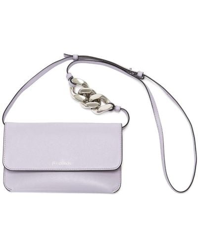 JW Anderson Chain Phone Pouch - White