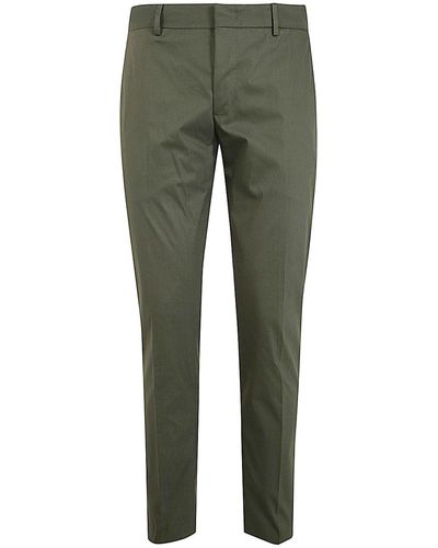 PT01 Techno Cotton Stretch Cover Epsilon Trousers - Green