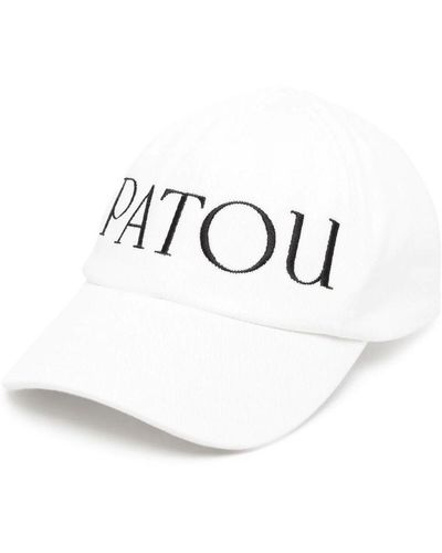 Patou Hats: Cap - White