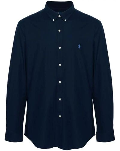 Polo Ralph Lauren Slim Fit Striped Shirt - Blue