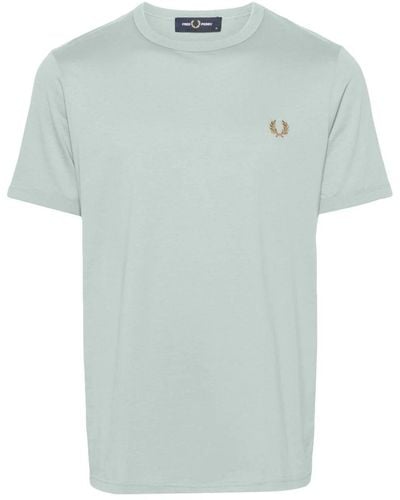 Fred Perry Fp Ringer T-shirt - Blue