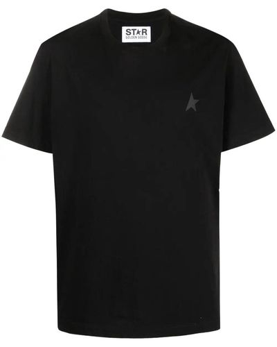 Golden Goose Star M`s Regular T-shirt Small Star Blackboard