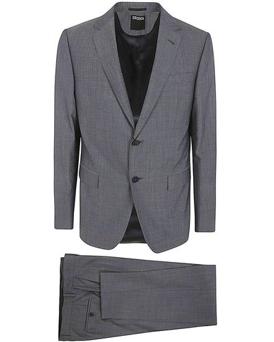 Zegna Pure Wool Suit - Grey