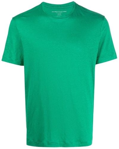 Majestic S/s Crew Neck T-shirt - Green