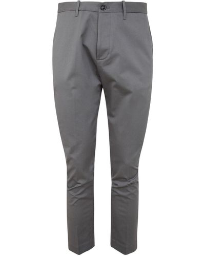 Nine:inthe:morning Slim Trousers For - Grey