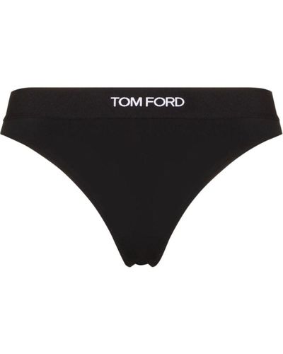 Tom Ford Modal Signature Thong - Black