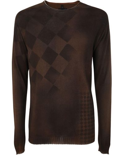 MD75 Crew Neck Pullover - Brown