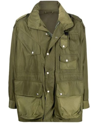 Neil Barrett Military Pocket Oversized Field Jacket - Green