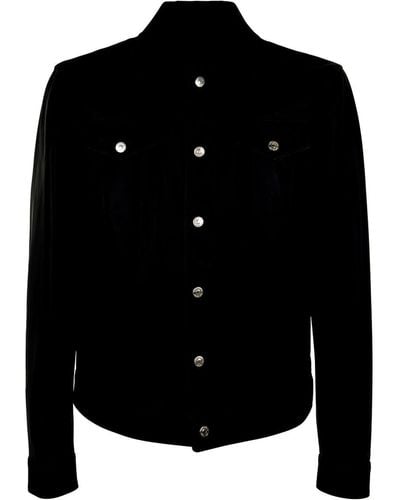 DSquared² Biker Leather Jacket - Black