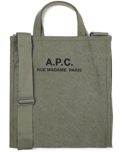 A.P.C. Recuperation Cabas - Green