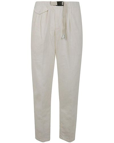 White Sand Linene Trousers - Grey