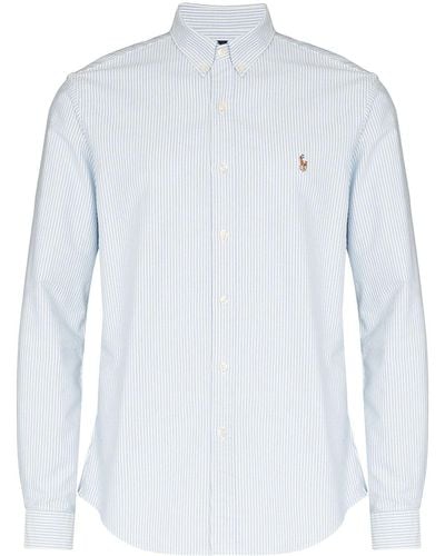Polo Ralph Lauren Classic Oxford Long Sleeve Sport Shirt - Blue