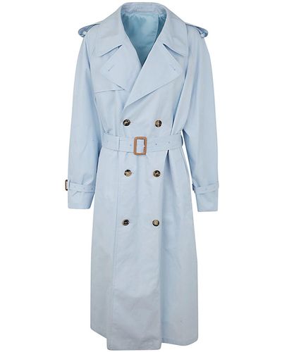 Wardrobe NYC Trench Coat - Blue