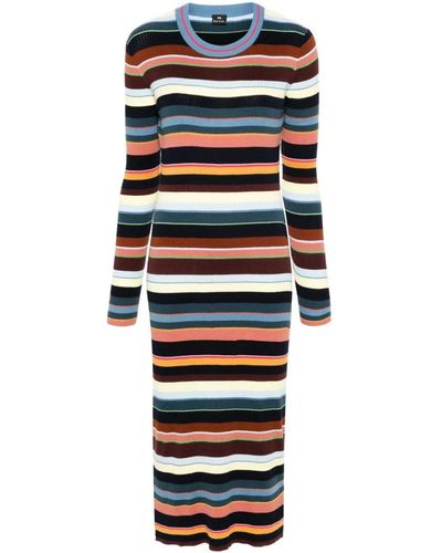 PS by Paul Smith Knitted Dress - Blue