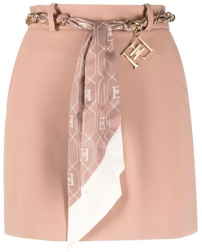Elisabetta Franchi Skirts Natural - Pink