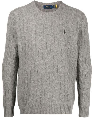 Polo Ralph Lauren Logoed Sweater - Gray