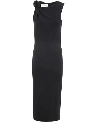 Max Mara Nuble Jersey Mini Dress - Black