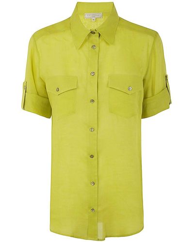 Antonelli Aster 3/4 Sleeves Shirt - Yellow