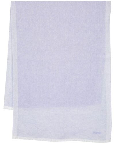 Church's Linen Scarves: 75x200 Cm - Purple