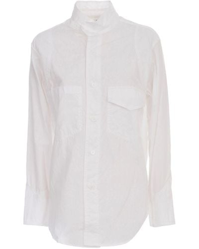 Y's Yohji Yamamoto White Plain Shirt