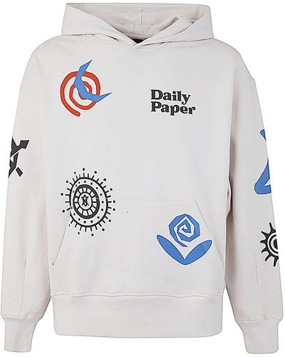 Daily Paper Cotton Hoodie - Grey