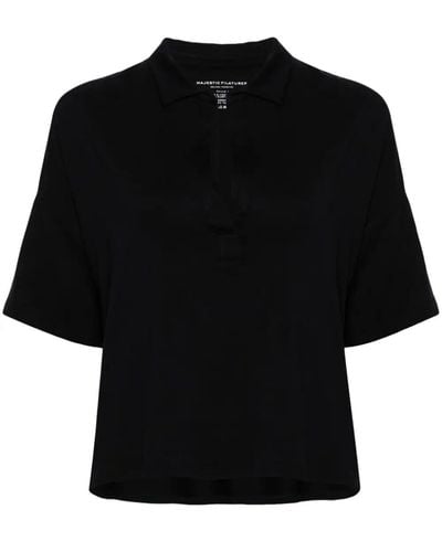 Majestic Short Sleeve Polo - Black
