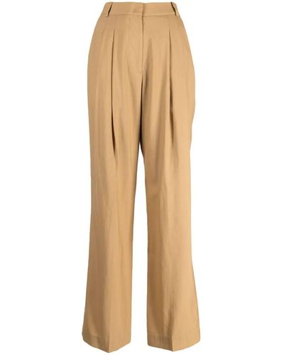 Low Classic Basic Long Trouser - Natural
