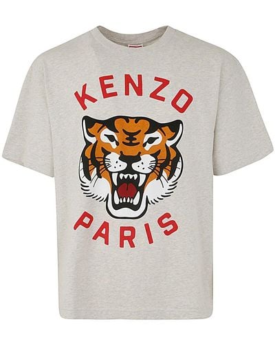 KENZO Lucky Tiger Oversize T-shirt - White
