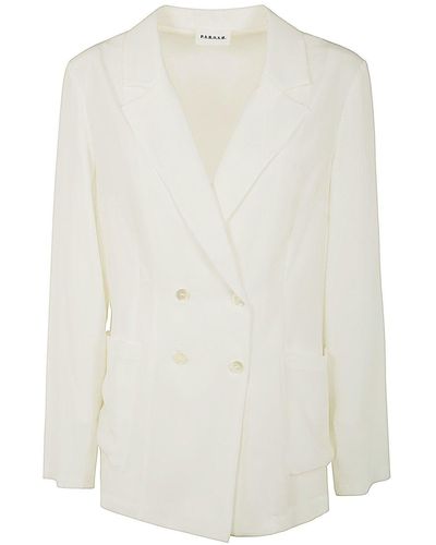 P.A.R.O.S.H. Shirt Jacket - White