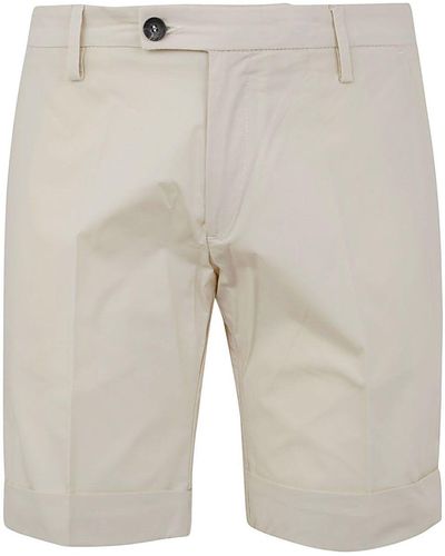 Michael Coal Cotton Shorts - Grey