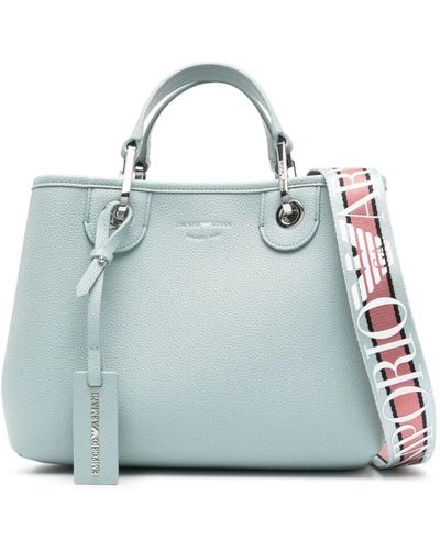 Emporio Armani Small Shopping Bag - Blue