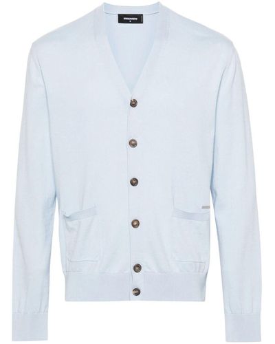 DSquared² Knit Cardigan - Blue