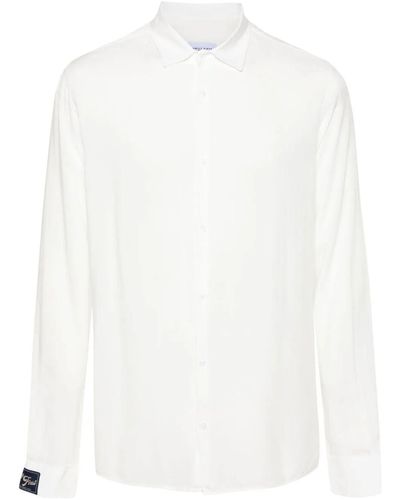 FAMILY FIRST Long Viscose Shirt - White