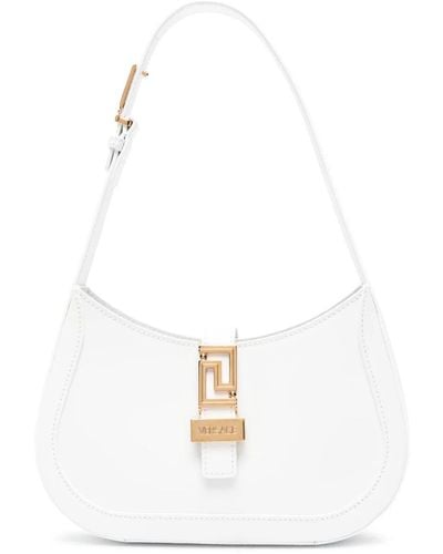 Versace Small Hobo Bags - White